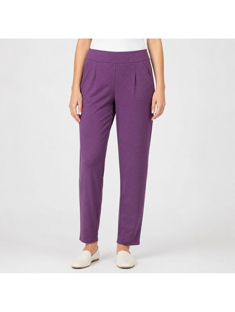 Halara Purple High Waisted Tapered Pocket Pants Women’s Small